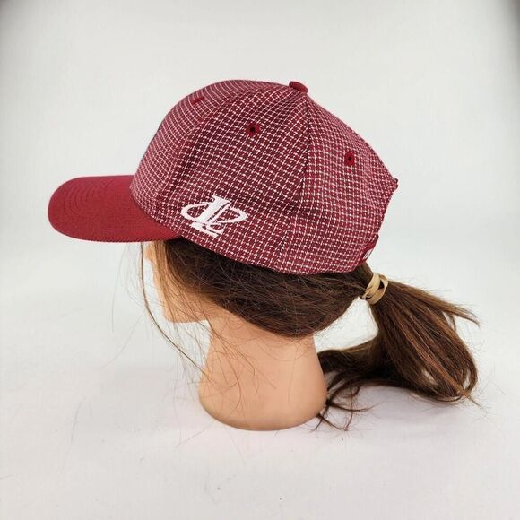 VTG Colorado Avalanche Logo Athletic Board Hook Loop Hat Cap RARE Red Hats - Picture 5 of 12